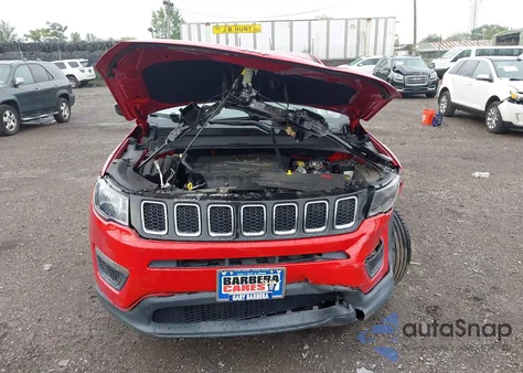 2020 Jeep Compass Sport Fwd from USA, damaged, VIN 3C4NJCABXLT169440